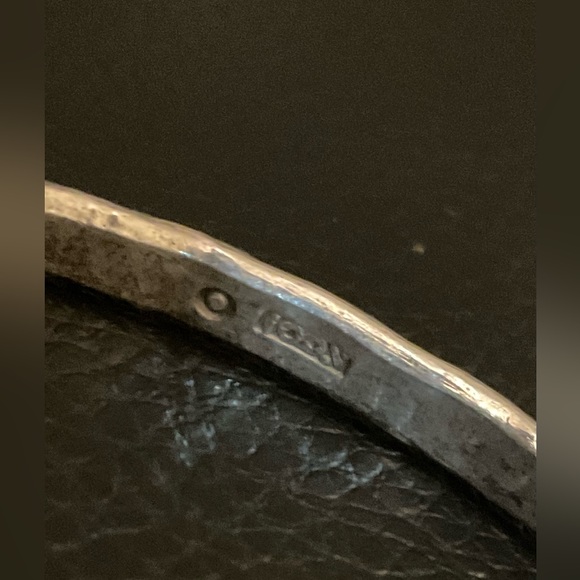 Antique 100% pure silver twin bracelets with imprint - Picture 4 of 8